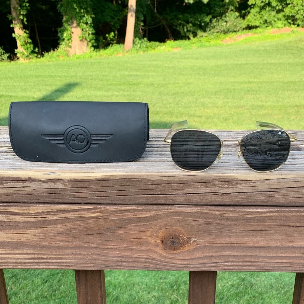 American Optical Original Pilot Sunglasses | Sz 55